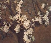 John Russell Almond tree in blossom Spain oil painting artist